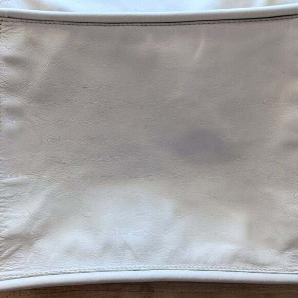 AUTH Proenza Schouler Extra Large Super Glass Tote Bag Ivory Leather Certificate - Picture 8 of 16